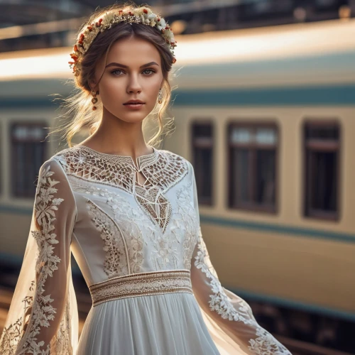 wedding dress train,bridal dress,bridal clothing,wedding dresses,wedding dress,wedding gown,white rose on rail,vintage dress,bridal,blonde in wedding dress,white winter dress,bridal party dress,bridal car,bridal jewelry,cinderella,silver wedding,sun bride,ball gown,evening dress,girl in white dress,Photography,General,Realistic