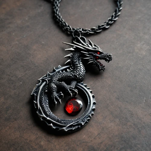 black dragon,red heart medallion,dragon design,necklace with winged heart,draconic,wyrm,pendant,amulet,red heart medallion in hand,necklace,dragon,basilisk,red heart medallion on railway,grave jewelry,iron chain,necklaces,locket,gift of jewelry,house jewelry,dark-type,Conceptual Art,Fantasy,Fantasy 33