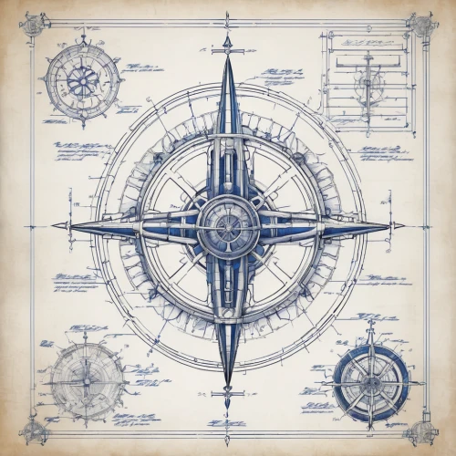 blueprint,wind rose,planisphere,compass rose,blueprints,compass,ship's wheel,naval architecture,magnetic compass,steampunk gears,bearing compass,compass direction,star chart,carrack,compasses,navigation,sextant,nautical paper,zodiac,orrery,Unique,Design,Blueprint