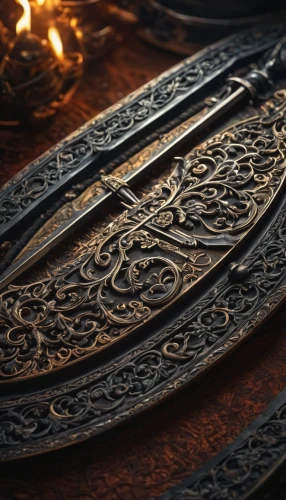 decorative arrows,swords,scabbard,mod ornaments,staves,iron plates,iron wood,fire screen,iron door,carved wood,belt,wooden mockup,4k wallpaper,tribal arrows,ornate,patterned wood decoration,playmat,frame ornaments,runes,iron gate,Photography,General,Fantasy