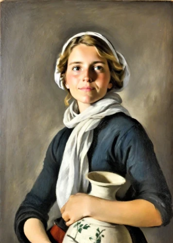 girl with cereal bowl,woman drinking coffee,girl with bread-and-butter,woman holding pie,girl with cloth,woman at cafe,woman with ice-cream,portrait of a girl,girl in the kitchen,café au lait,young woman,girl in cloth,woman eating apple,portrait of a woman,woman sitting,vintage female portrait,milkmaid,blonde woman reading a newspaper,young girl,darjeeling tea