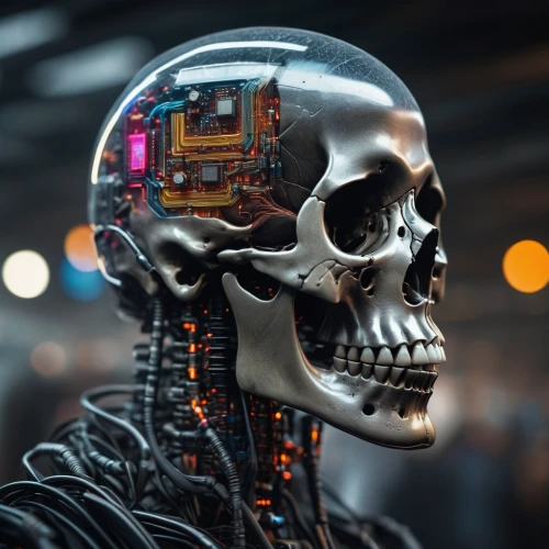 artificial intelligence,cybernetics,cyberpunk,endoskeleton,cyborg,ai,computational thinking,machine learning,chatbot,neural network,social bot,automation,chat bot,cyber,terminator,machines,humanoid,dystopia,automated,circuitry,Photography,General,Sci-Fi