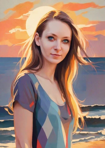 girl with a dolphin,beach background,artist portrait,oil painting,custom portrait,digital painting,photo painting,portrait background,world digital painting,twitch icon,girl on the river,oil painting on canvas,portrait of a girl,portrait of christi,girl portrait,young woman,girl on the dune,painting technique,girl in t-shirt,fantasy portrait