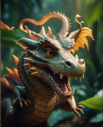 forest dragon,painted dragon,green dragon,dragon,dragon design,dragon of earth,gorgonops,saurian,cynorhodon,draconic,dragon lizard,chinese dragon,triceratops,dragon li,3d rendered,chinese water dragon,wyrm,dinosaruio,golden dragon,dino,Photography,General,Cinematic