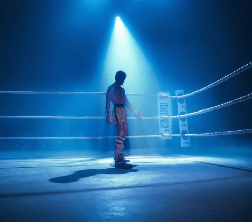 striking combat sports,kickboxer,combat sport,boxing ring,chess boxing,shoot boxing,wrestler,lethwei,professional boxing,the hand of the boxer,boxing,scene lighting,visual effect lighting,muay thai,wrestling,boxing equipment,digital compositing,kickboxing,mixed martial arts,spotlight