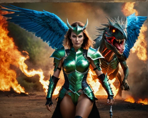 female warrior,fantasy woman,angels of the apocalypse,heroic fantasy,warrior woman,birds of prey,digital compositing,phoenix,fire angel,archangel,fantasy warrior,the archangel,garuda,patung garuda,fantasy art,fantasy picture,gonepteryx cleopatra,birds of prey-night,cosplay image,bird of prey