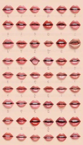 lipsticks,lip liner,macaron pattern,seamless pattern,vector pattern,background pattern,seamless pattern repeat,candy pattern,cosmetic sticks,lips,lipstick,repeating pattern,shades of red,gold-pink earthy colors,crayon background,lipgloss,cream blush,memphis pattern,digital background,women's eyes