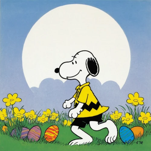snoopy,spring equinox,happy easter hunt,happy easter,super moon,full moon day,easter dog,springtime,easter,spring forward,easter card,mercury transit,springtime background,easter background,easter theme,easter-colors,signs of spring,beginning of spring,retro easter card,spring background,Illustration,Children,Children 05