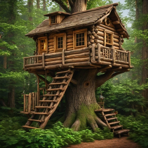 tree house,tree house hotel,treehouse,house in the forest,log home,wooden house,fairy house,timber house,little house,crooked house,log cabin,miniature house,small house,tree stand,bird house,wooden hut,stilt house,tree top,treetop,witch's house,Photography,General,Fantasy