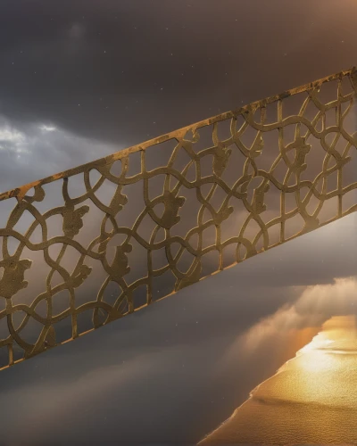 dragon bridge,moveable bridge,honeycomb structure,extradosed bridge,segmental bridge,lattice,openwork frame,building honeycomb,golden bridge,wooden bridge,bicycle chain,humpback bridge,rope bridge,tied-arch bridge,digital compositing,dna helix,cloud shape frame,cantilever bridge,celtic harp,dubai frame,Photography,General,Realistic