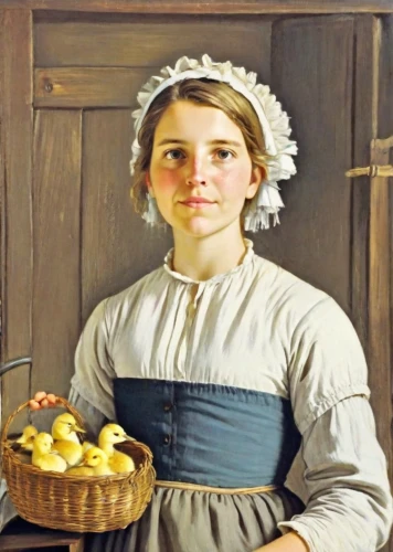 girl with bread-and-butter,girl in the kitchen,woman holding pie,woman eating apple,girl picking apples,girl with cereal bowl,girl in a historic way,small münsterländer,milkmaid,mennonite heritage village,bornholmer margeriten,basket of apples,jane austen,suet pudding,basket with apples,pilgrim,kaiserschmarrn,dutch oven,housekeeper,woman with ice-cream