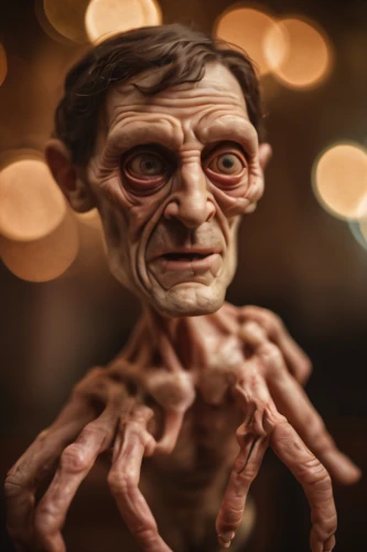 3d figure,a wax dummy,old human,3d model,hag,ron mueck,model train figure,elderly man,cgi,clay animation,3d rendered,geppetto,mohnfigur,3d render,miniature figure,elderly person,old person,goblin,scrap sculpture,old man,Photography,General,Cinematic