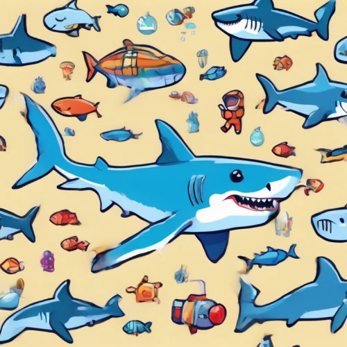 seamless pattern,dolphin background,seamless pattern repeat,sharks,wrapping paper,bandana background,cartoon video game background,birthday banner background,background pattern,beach towel,christmas wrapping paper,gift wrapping paper,playmat,school of fish,retro pattern,ocean background,sea foods,nautical banner,vector pattern,memphis pattern