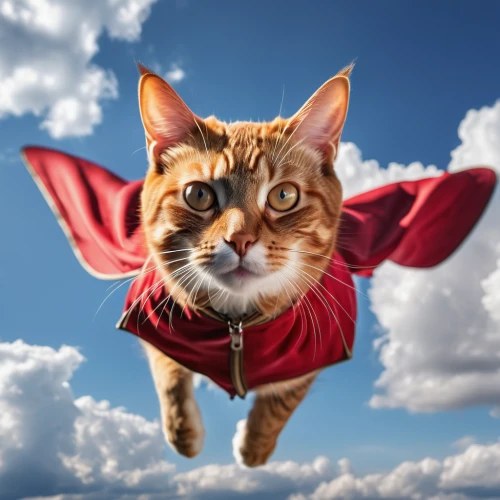 red cape,caped,believe can fly,red super hero,red cat,cat warrior,super hero,i'm flying,cat sparrow,flying girl,cat vector,superhero,flying fox,captain marvel,cat image,super man,thundercat,red tabby,flying seed,parachute jumper,Photography,General,Realistic