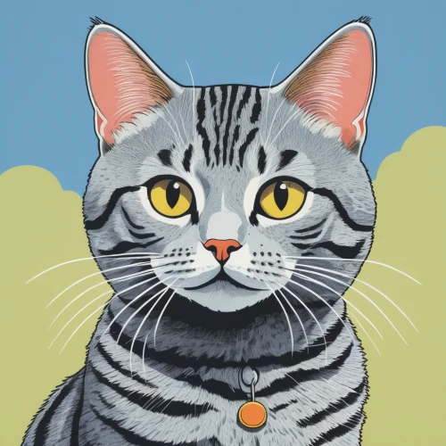 cat vector,egyptian mau,american shorthair,cat on a blue background,cat portrait,silver tabby,pet portrait,vector illustration,bengal cat,bengal,cartoon cat,tabby cat,striped background,ocicat,vector art,adobe illustrator,european shorthair,animal portrait,drawing cat,domestic short-haired cat,Illustration,Vector,Vector 12
