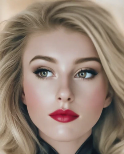 realdoll,doll's facial features,cosmetic brush,vintage makeup,blonde woman,barbie doll,women's cosmetics,natural cosmetic,world digital painting,female doll,digital painting,beauty face skin,barbie,airbrushed,women's eyes,red lips,cosmetic,marilyn monroe,blond girl,romantic look