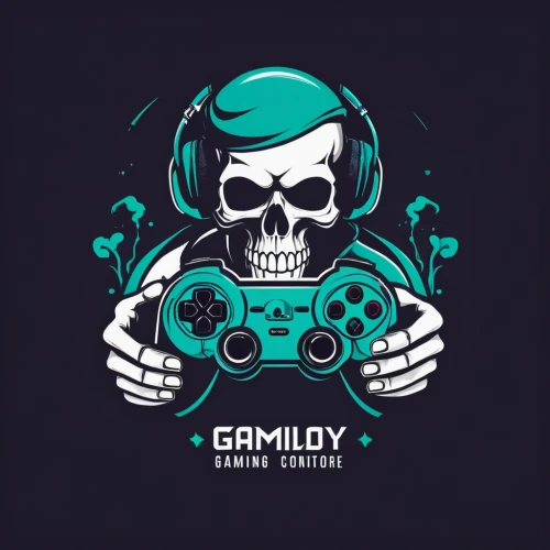 gamer,game controller,gamepad,gamers round,mobile video game vector background,gamer zone,gamers,gaming,controller,controller jay,games console,steam icon,gaming console,green icecream skull,game illustration,games,video gaming,game joystick,gambler,game consoles,Unique,Design,Logo Design