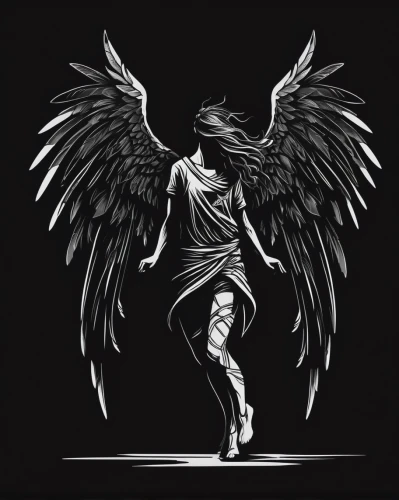 angel wing,black angel,angel wings,guardian angel,winged heart,fallen angel,business angel,angel of death,angelology,angel line art,angel figure,weeping angel,archangel,angel,wings,dark angel,love angel,the archangel,pegasus,crying angel,Illustration,Realistic Fantasy,Realistic Fantasy 36