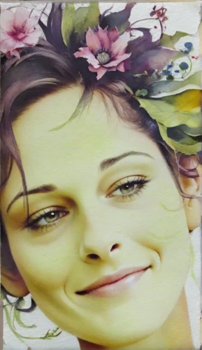 watercolor women accessory,flower painting,girl in flowers,oil painting on canvas,flowers png,photo painting,beautiful girl with flowers,floral greeting card,oil painting,airbrushed,woman face,cd cover,woman's face,flower art,glass painting,watercolor pencils,watercolor painting,art painting,birce akalay,watercolor paint