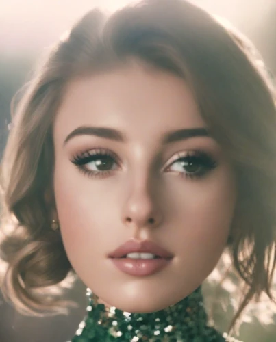 vintage makeup,miss circassian,doll's facial features,romantic look,retouching,emerald,eyes makeup,jeweled,retouch,porcelain doll,social,makeup,green eyes,airbrushed,beautiful young woman,model beauty,beautiful face,vintage angel,women's cosmetics,mascara