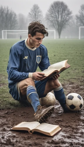 soccer world cup 1954,footballer,reading magnifying glass,footballers,soccer player,goalkeeper,football boots,football player,futebol de salão,sportsmen,sports commentator,reading,crouch,uefa,football equipment,field pigeon,author,european football championship,child with a book,newspaper reading,Photography,General,Realistic