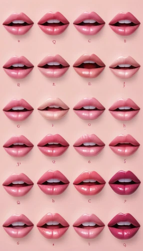 lip liner,lipsticks,lips,lipstick,lipgloss,lip gloss,gloss,deep pink,lip,pink background,symmetric,scalloped,symmetrical,shades of red,pink squares,rouge,liptauer,gradient mesh,pink round frames,hard candy