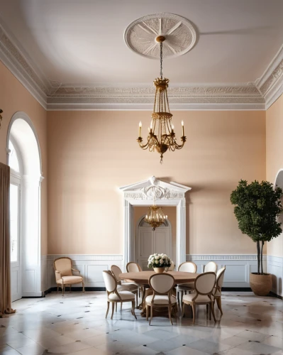 breakfast room,dining room,neoclassical,stucco ceiling,dining room table,interior decor,interior decoration,dining table,luxury home interior,decorates,danish room,decor,interiors,neoclassic,shabby-chic,danish furniture,interior design,ornate room,corinthian order,search interior solutions,Photography,General,Realistic