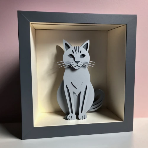 cat frame,framed paper,cat vector,paper art,place card holder,digital photo frame,paper frame,art deco frame,3d model,decorative frame,napkin holder,3d figure,copper frame,low-poly,frame illustration,desk organizer,bookend,holding a frame,light box,shadowbox,Unique,Paper Cuts,Paper Cuts 10