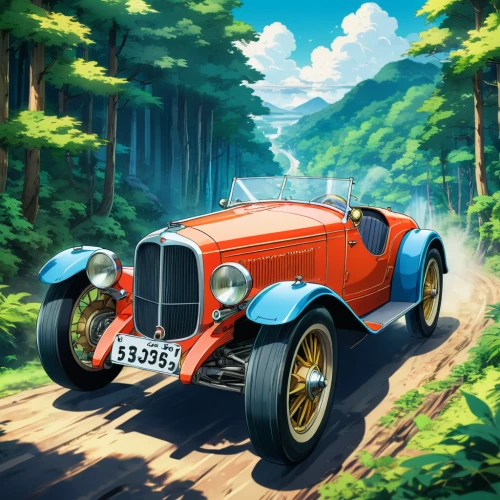 1000miglia,racing road,automobile racer,ferrari 166 s,ferrari 166 inter,caterham 7,austin 7,mg t-type,vintage cars,lotus seven,alfa romeo p2,bmw 327,game illustration,auburn speedster,off-road racing,game car,vintage car,morgan plus 8,oldtimer car,bmw 328,Illustration,Japanese style,Japanese Style 03