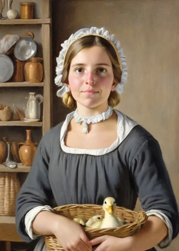 girl with bread-and-butter,woman holding pie,girl in the kitchen,girl with cereal bowl,milkmaid,woman with ice-cream,woman eating apple,girl with cloth,basket maker,portrait of a girl,girl in a historic way,basket weaver,gingerbread maker,breadbasket,cookery,bread basket,girl with a wheel,young woman,girl picking apples,the girl's face