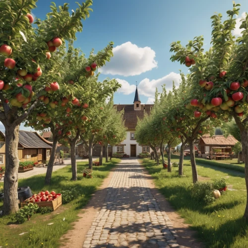 apple orchard,apple trees,apple harvest,apple tree,apple plantation,orchards,blossoming apple tree,orchard,apple mountain,home of apple,fruit trees,viticulture,picking apple,girl picking apples,fruit fields,apple blossoms,apple world,apples,cart of apples,basket of apples,Photography,General,Realistic