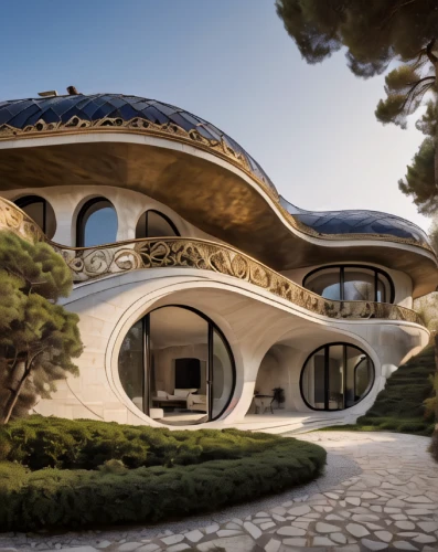 futuristic architecture,roof domes,asian architecture,dunes house,chinese architecture,luxury property,jewelry（architecture）,luxury real estate,cubic house,underground garage,modern architecture,iranian architecture,futuristic art museum,luxury home,casa fuster hotel,architectural style,archidaily,house of the sea,roof structures,folding roof