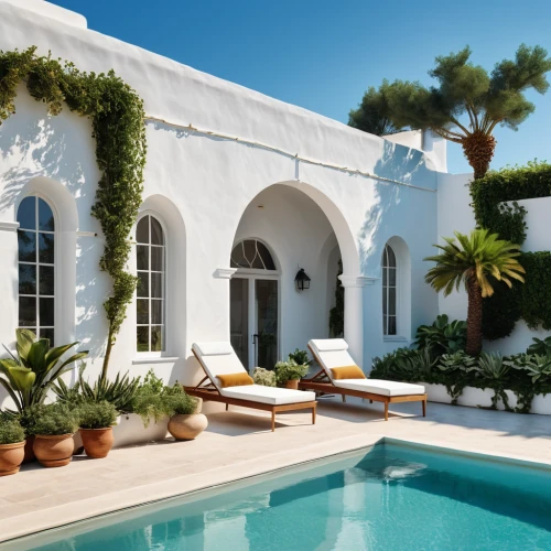 holiday villa,pool house,stucco wall,tropical house,spanish tile,florida home,luxury property,provencal life,moroccan pattern,the balearics,beautiful home,puglia,ostuni,beach house,boutique hotel,royal palms,stucco,djerba,private house,stucco frame,Photography,General,Realistic
