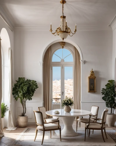 breakfast room,dining room,dining room table,dining table,luxury home interior,interior decor,kitchen & dining room table,interior decoration,breakfast table,danish room,french windows,great room,interiors,sitting room,bay window,ornate room,tablescape,interior design,ostuni,decorates,Photography,General,Realistic
