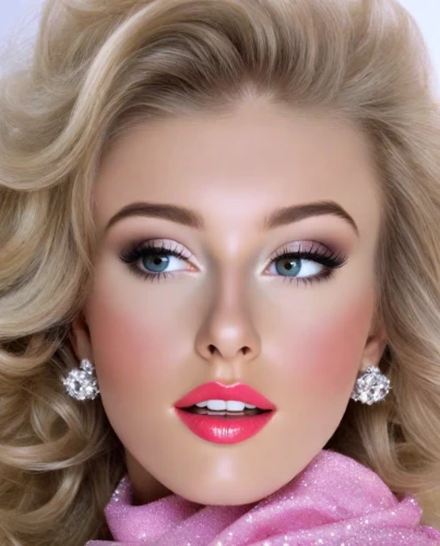 realdoll,barbie doll,doll's facial features,airbrushed,barbie,vintage makeup,pink beauty,women's cosmetics,porcelain doll,beauty face skin,marilyn monroe,natural cosmetic,doll face,eurasian,like doll,model doll,connie stevens - female,marylyn monroe - female,female doll,retouching