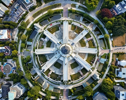 the center of symmetry,autostadt wolfsburg,bird's eye view,bird's-eye view,drone shot,olympiapark,traffic circle,drone photo,vertigo,from above,wolfsburg,space needle,roundabout,macroperspective,spiral,millenium falcon,overhead shot,stalin skyscraper,dji spark,mavic 2,Photography,General,Realistic