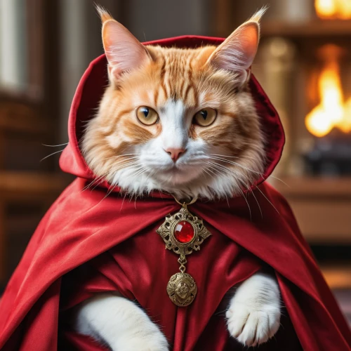red riding hood,little red riding hood,red tabby,red cape,napoleon cat,red cat,merlin,the fur red,halloween cat,red whiskered bulbull,cat warrior,cat image,cat european,imperial coat,red coat,tudor,fawkes,mayor,dodge warlock,cat sparrow,Photography,General,Realistic