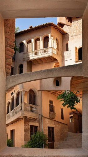 riad,ait-ben-haddou,ait ben haddou,hanging houses,ouarzazate,stucco frame,balconies,cliff dwelling,alhambra,morocco,block balcony,zagora,caravansary,tuff stone dwellings,gold stucco frame,atlas mountains,lalibela,marrakesh,escher village,hacienda,Photography,General,Realistic