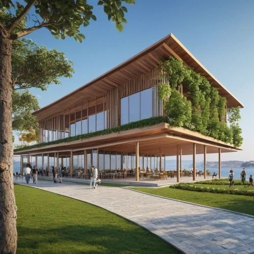 eco hotel,eco-construction,dunes house,timber house,archidaily,3d rendering,school design,stilt house,cube stilt houses,folding roof,hahnenfu greenhouse,dune ridge,wooden construction,cubic house,mamaia,modern architecture,golf resort,modern building,frame house,house by the water,Photography,General,Realistic