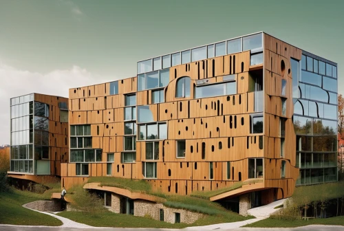 building honeycomb,corten steel,cubic house,eco-construction,wooden facade,modern architecture,glass facade,kirrarchitecture,biotechnology research institute,autostadt wolfsburg,honeycomb structure,cube house,mixed-use,eco hotel,wooden construction,solar cell base,metal cladding,new housing development,wooden cubes,facade panels,Art,Artistic Painting,Artistic Painting 23