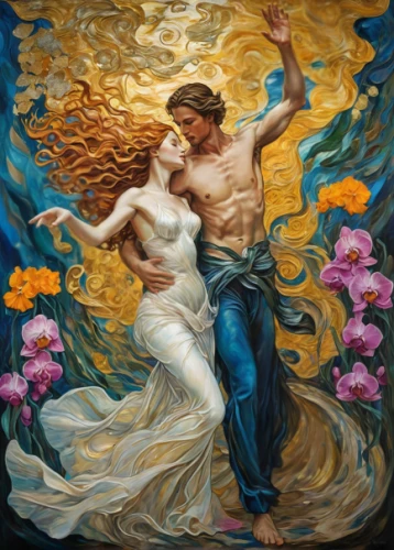 amorous,la nascita di venere,dancing couple,oil painting on canvas,adam and eve,jesus in the arms of mary,greek mythology,romantic portrait,baptism of christ,romantic scene,dancers,passion bloom,poseidon,oil painting,latin dance,psyche,argentinian tango,man and woman,secret garden of venus,cupido (butterfly)