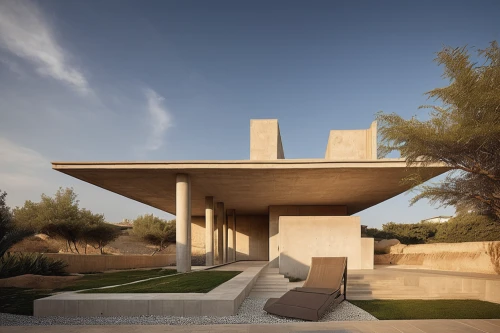 dunes house,exposed concrete,modern architecture,archidaily,corten steel,modern house,cubic house,mid century house,brutalist architecture,concrete construction,iranian architecture,concrete blocks,qasr azraq,futuristic architecture,residential house,house shape,concrete,concrete ceiling,roof landscape,mid century modern,Photography,General,Realistic