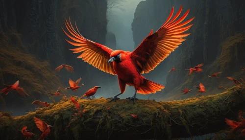 light red macaw,scarlet macaw,macaws of south america,macaws,red bird,crimson finch,scarlet ibis,red cardinal,king parrot,macaw hyacinth,cardinals,macaw,beautiful macaw,bird of paradise,northern cardinal,fawkes,cardinal,bird kingdom,songbird,fire birds,Photography,General,Fantasy