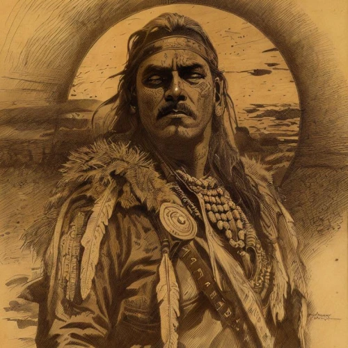 the american indian,chief cook,american indian,red cloud,native american,enrico caruso,cherokee,tribal chief,bohemian shepherd,shamanism,red chief,cheyenne,amerindien,shamanic,john day,native,chief,shaman,indigenous,talahi,Art sketch,Art sketch,Traditional