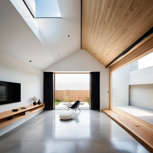 modern room,cubic house,dunes house,interior modern design,timber house,folding roof,daylighting,skylight,modern house,smart home,contemporary decor,flat roof,modern architecture,sliding door,frame house,cube house,hardwood floors,home interior,concrete ceiling,glass roof,Illustration,Black and White,Black and White 32