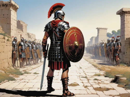 gladiator,roman soldier,the roman centurion,rome 2,sparta,athenian,ancient rome,thymelicus,gladiators,bactrian,romans,spartan,roman history,centurion,trajan,pilate,julius caesar,hispania rome,thracian,biblical narrative characters,Illustration,American Style,American Style 06