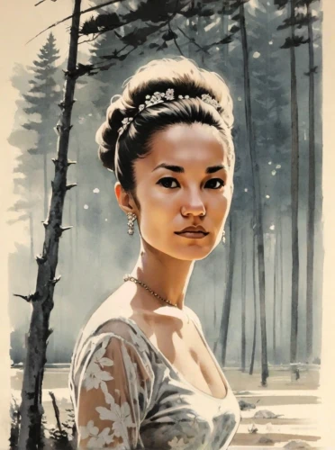 princess leia,tiana,vietnamese woman,girl in a long dress,khokhloma painting,girl with tree,audrey,katniss,japanese woman,geisha,girl on the river,mulan,girl portrait,girl with bread-and-butter,young lady,young girl,audrey hepburn,young woman,fantasy portrait,portrait of a girl