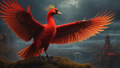 red bird,redcock,fawkes,scarlet ibis,phoenix rooster,bird png,platycercus,red cardinal,cockerel,gallus,red avadavat,red beak,crane-like bird,cardinal,bird kingdom,screaming bird,exotic bird,crimson finch,firebird,light red macaw,Photography,General,Fantasy