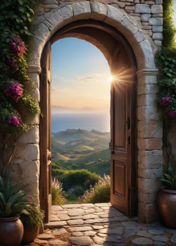 garden door,home landscape,window to the world,the threshold of the house,tuscany,open door,hobbiton,landscape background,the door,home door,sicily window,provence,doorway,fantasy landscape,the window,fairy door,fantasy picture,full hd wallpaper,door,tuscan,Photography,General,Commercial