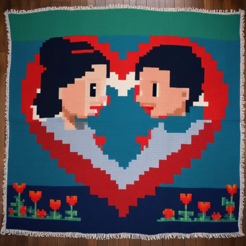 stitch border,zippered heart,flower blanket,linen heart,cross-stitch,teal stitches,tapestry,heart bunting,heart clothesline,two hearts,quilting,mexican blanket,hanging hearts,sewing pattern girls,stitched heart,quilt,dishcloth,vintage embroidery,christmas gift pattern,door mat,Unique,Pixel,Pixel 01